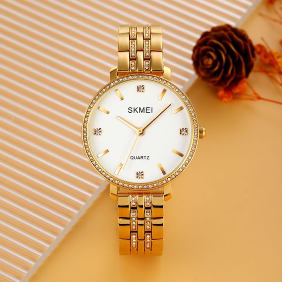 Skmei 2006GDWT Gold-White | Зображення 3