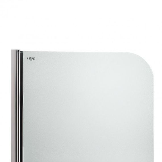 Штора на ванну Qtap Standard CRM407513APL скло Pear 6 мм, 75х140 см, ліва | Зображення 2