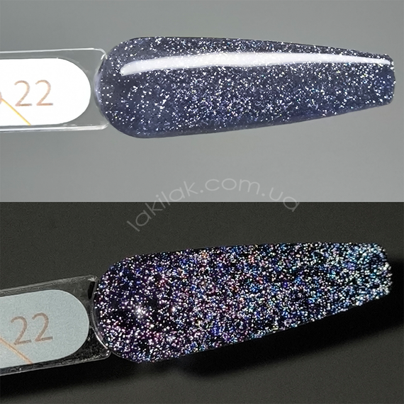 Світловідбивний гель-лак Gelix Disco №22 8мл