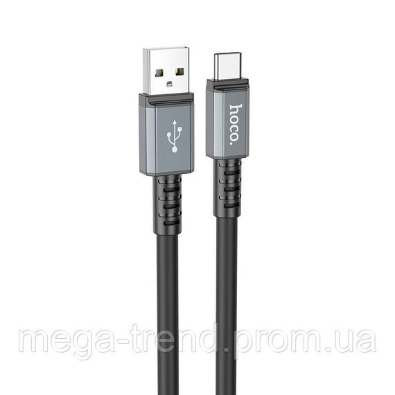 Кабель Hoco Type-C Strength charging data cable X85 |1m, 3A|