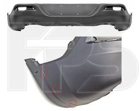 Задній бампер JEEP CHEROKEE 13-18, 68203261AC