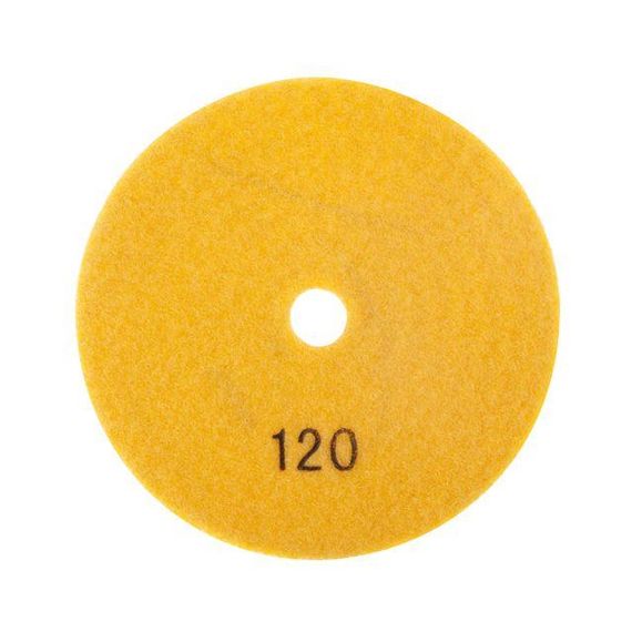 Коло алмазне шліфувальне гнучкий на липучці 125 мм P120. INTERTOOL BT-0928