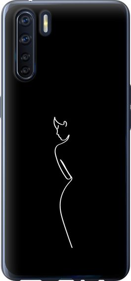 Чехол на Oppo A91 Силуэт1 "4590u-1884-17620"