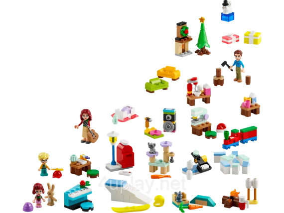 Новогодний адвент календарь 2024 ЛЕГО Друзья Оригинал LEGO Friends Advent Calendar | Зображення 9