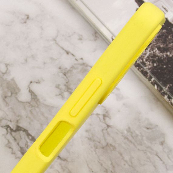 Чехол Silicone Cover Lakshmi Full Camera (AAA) для Xiaomi Redmi 13C / Poco C65 Желтый / Yellow | Зображення 4