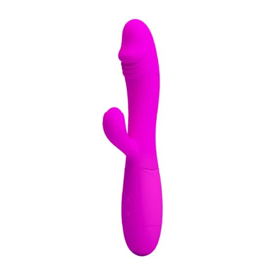 Вибратор со стимуляцией клитора SNAPPY (фуксия) Sex Aura | Зображення 1