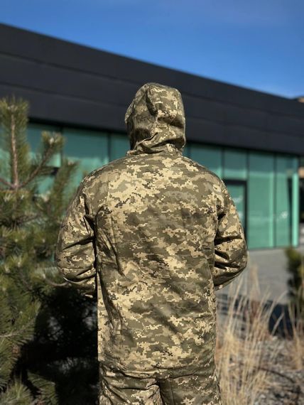 Військовий Комплект DE LUX Піксель TWILL 3 в 1 mm14 Убакс + Штани + Легка Куртка Military | Зображення 4