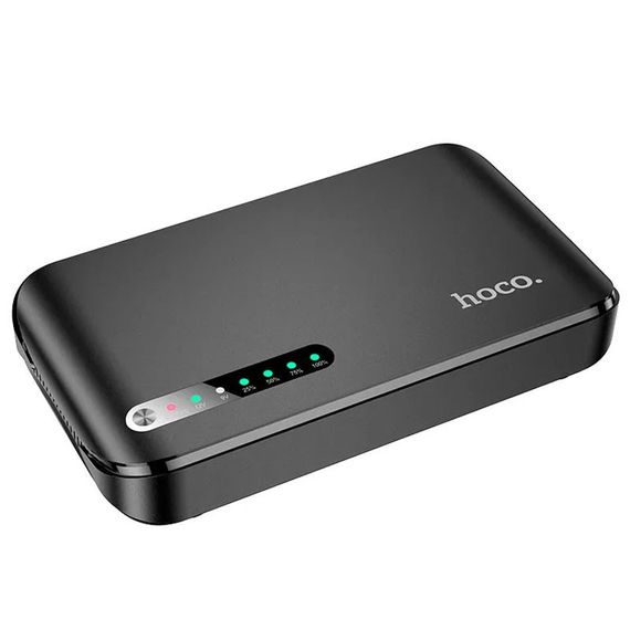 Джерело безперебійного живлення Hoco DB62 Smart Mini UPS для роутерів 5V/9V/12V 20000 mAh Black