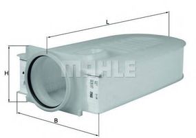 Фільтр повітряний MB 2.2, 2.5 CDi 11-(вир-во HENGST) HENGST FILTER E1170L на MERCEDES-BENZ C-CLASS седан (W204)
