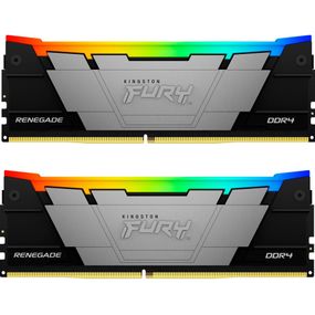 Модуль пам&#039;яті для комп&#039;ютера DDR4 64GB (2x32GB) 3600 MHz FURY Renegade RGB Kingston Fury (ex.HyperX) (KF436C18RB2AK2/64)
