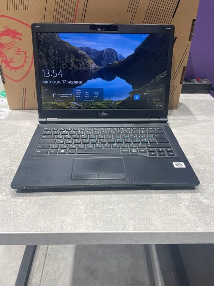 Ноутбук Fujitsu LifeBook E5411 / 14" (1920x1080) IPS / Intel Core i3-1115G4 (2 (4) ядра по 1.7 - 4.1 GHz) / 16 GB DDR4 / 240 GB SSD / Intel UHD Graphics / WebCam / 4G б/у | Зображення 1