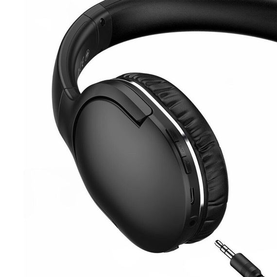 Накладні бездротові навушники Baseus Encok Wireless headphone D02 Pro (NGTD01030) Black | Зображення 2