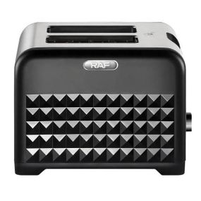 Тостер на 2 скибочки хліба з регулятором RAF R 2101 Чорний
