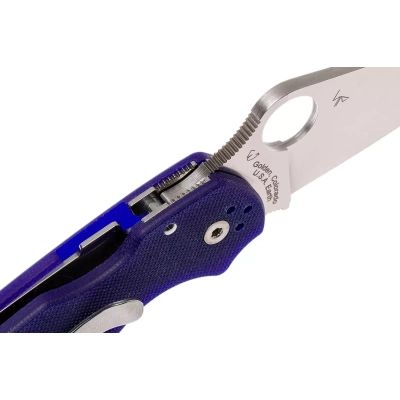 Нож Spyderco Para 3 G10 S110V Dark Blue (C223GPDBL) | Зображення 3