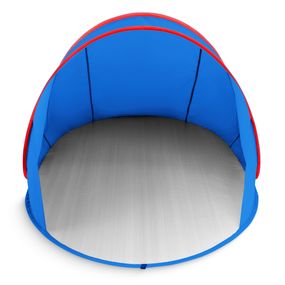 Намет пляжний 4FIZJO Pop-Up 195 x 120 см саморозкладний Blue/Red (P-5905973405164)