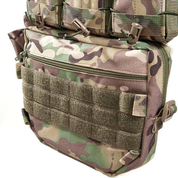 Плитоноска бронежилет Мультикам  c быстрым сбросом MOLLE 8 подсумков | Зображення 5