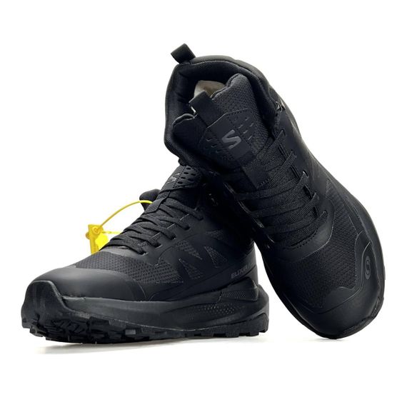 Кросівки зимові  Salomon Elixir Activ Fur All Black Fur Хутро А4780 45 29 | Зображення 2
