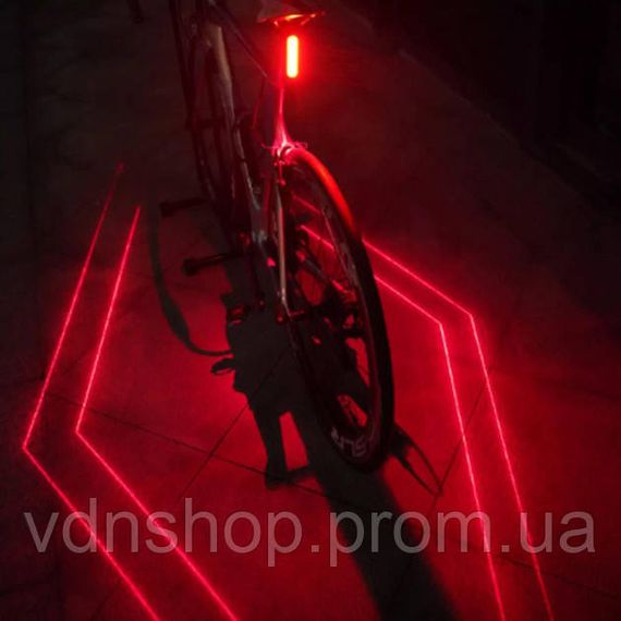 Задній ліхтар на велосипед з поворотниками LEADBIKE, Велосипедний габаритний ліхтар SA-32 | Зображення 3