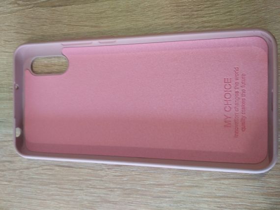 Чохол Silicone Cover Case для Xiaomi Redmi 9A персиковий | Зображення 1