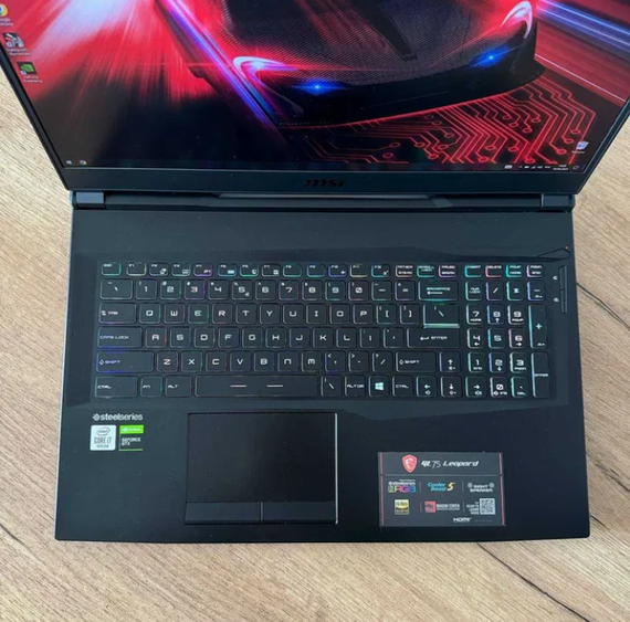 Ноутбук  MSI GL75 Leopard 10SDK 17.3" 144Hz i7 10750H 16Gb SSD 512Gb GTX 1660Ti Б/В | Зображення 5