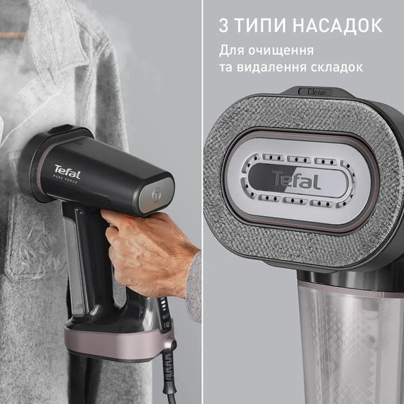 Відпарювач Tefal компактний Pure Force 3в1 DT8765E0 | Зображення 8
