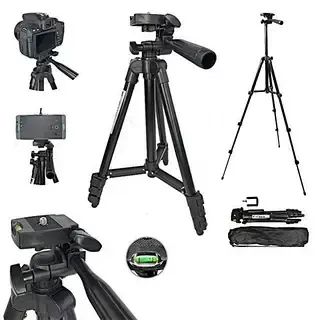 Штатив металевий універсальний для телефону та фотоапарата Tripod 3120 портативний трипод 0,35-1.02м | Зображення 2