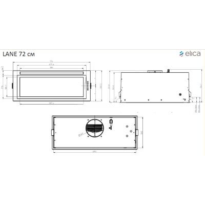 Вытяжка кухонная Elica ENTER IX/A/72 | Зображення 5