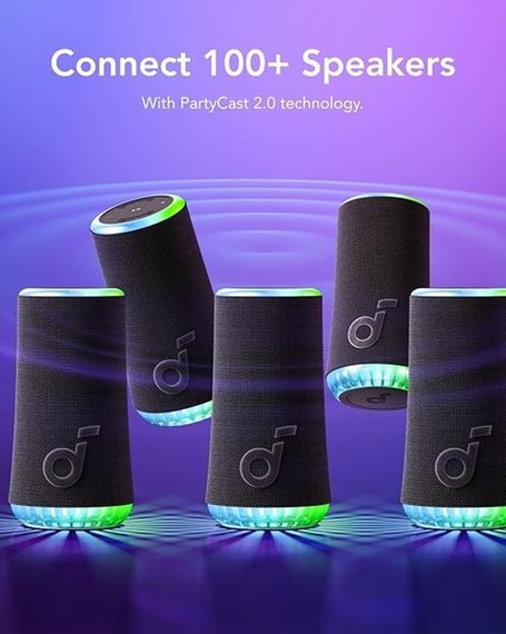 Портативна акустика Anker SoundСore Glow Black | Зображення 9