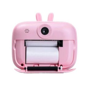 Фотоапарат моментального друку Зайчик Print Camera MA458 Рожевий