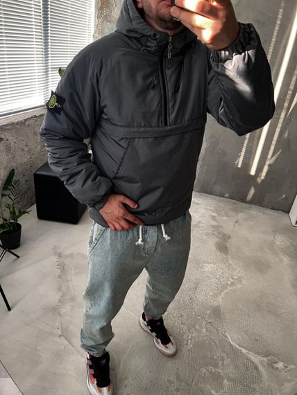 Анорак сірий | 48-43.7/424