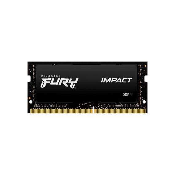 Модуль пам'яті для ноутбука SoDIMM DDR4 32GB 3200 MHz Fury Impact Kingston Fury (ex.HyperX) (KF432S20IB/32) | Зображення 1