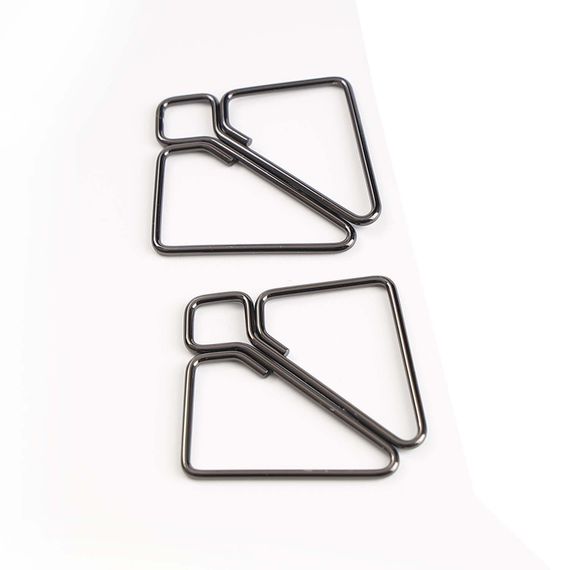 Затискачі для сосків з важкою підвіскою LOCKINK Nipple Clamps with Heavy Pendant Сірий | Зображення 4