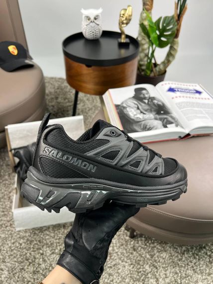 Чоловічі кросівки  Salomon XT-6 EXPANSE All Black Grey весна / літо / осінь A3847 44 28 см | Зображення 8