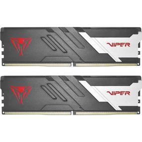 Модуль пам'яті для комп'ютера DDR5 32GB (2x16GB) 6600 MHz Viper Venom Black Patriot (PVV532G660C34K)