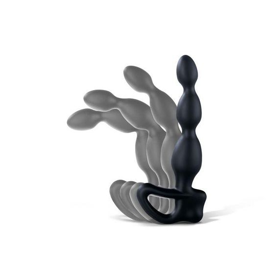 Массажер простаты с изменяемым изгибом Mystim Big Bend-it! для электростимулятора Sex Aura | Зображення 1