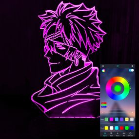 Акриловый светильник-ночник управление с телефона Лави (Lavi) tty-n000974