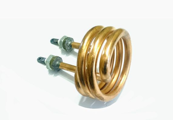 Тен мідний 2000w D 9 штуцер м 9 штуцер м 16 водяний дистиляторний