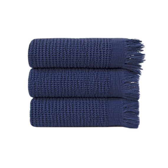 Рушник Lotus Home 11378 Туреччина 50*100 см  Бавовна + бамбук Синій