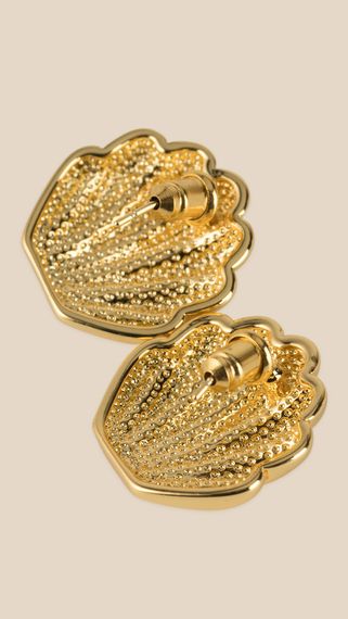 Сережки жіночі Мушлі Морська тематика LAWA WTJ02624 Золотий shop (2000999550805) | Зображення 1