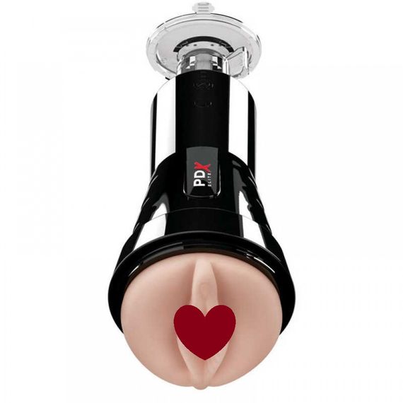 Мастурбатор з вібрацією Pipedream Extreme Elite Manhood Compressor Sex Aura