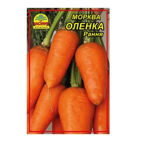 Насіння моркви Оленка 3 г (Насіння країни)