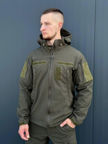 Куртка Софтшел олива Military