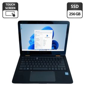 Ноутбук-трансформер HP Spectre x360 / 13.3" (1920x1080) TN Touch / Intel Core i5-6200U (2 (4) ядра по 2.3 - 2.8 GHz) / 8 GB DDR3 / 256 GB SSD M.2 / Intel HD Graphics 520 / WebCam б/в