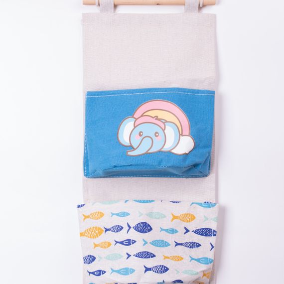 Підвісний органайзер на 5 відділень 20×58 (см) Синій HP-41-13BL | Зображення 2