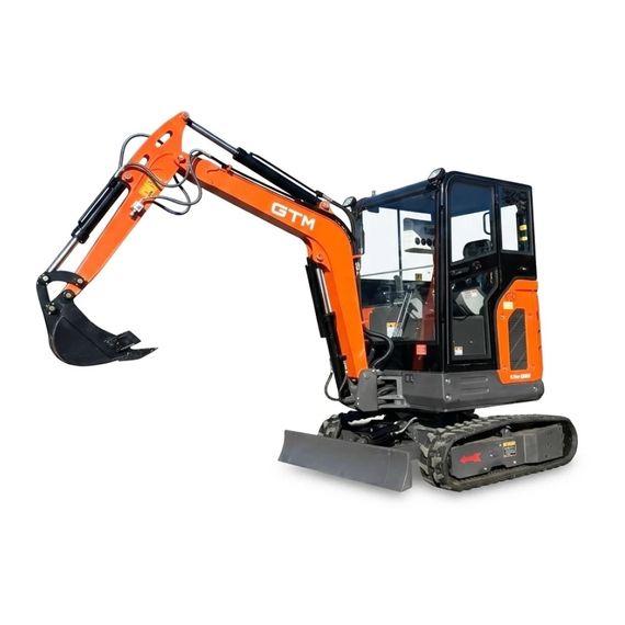 Миниэкскаватор дизельный GTM G-Tex 2500С (25.34 кВт, 34 л.с., до 2.5 м, 2500 кг)