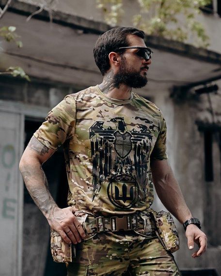 Тактична футболка для відведення поту roman eagle ДЛ7029 | Зображення 1