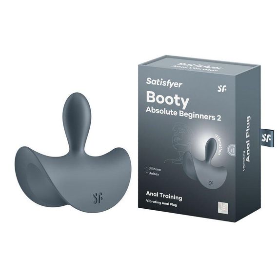 Анальная вибропробка Satisfyer Booty Absolute Beginners 2, для начинающих, вводимая часть 3,5 см | Зображення 5
