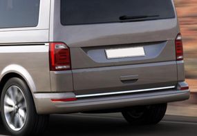 Кромка багажника (нерж) Carmos - Турецька сталь для Volkswagen T6 2015-2024, рр