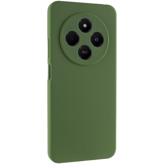 Чехол Silicone Cover Ummi Lakshmi Full Camera (AA) для Xiaomi Redmi 14C / Poco C75 Зеленый / Dark green