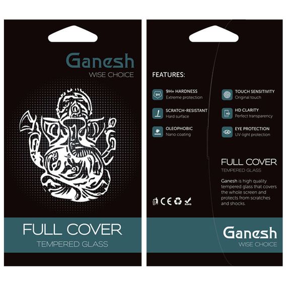 Захисне скло Ganesh (Full Cover) для Apple iPhone 11 / XR (6.1") | Зображення 2
